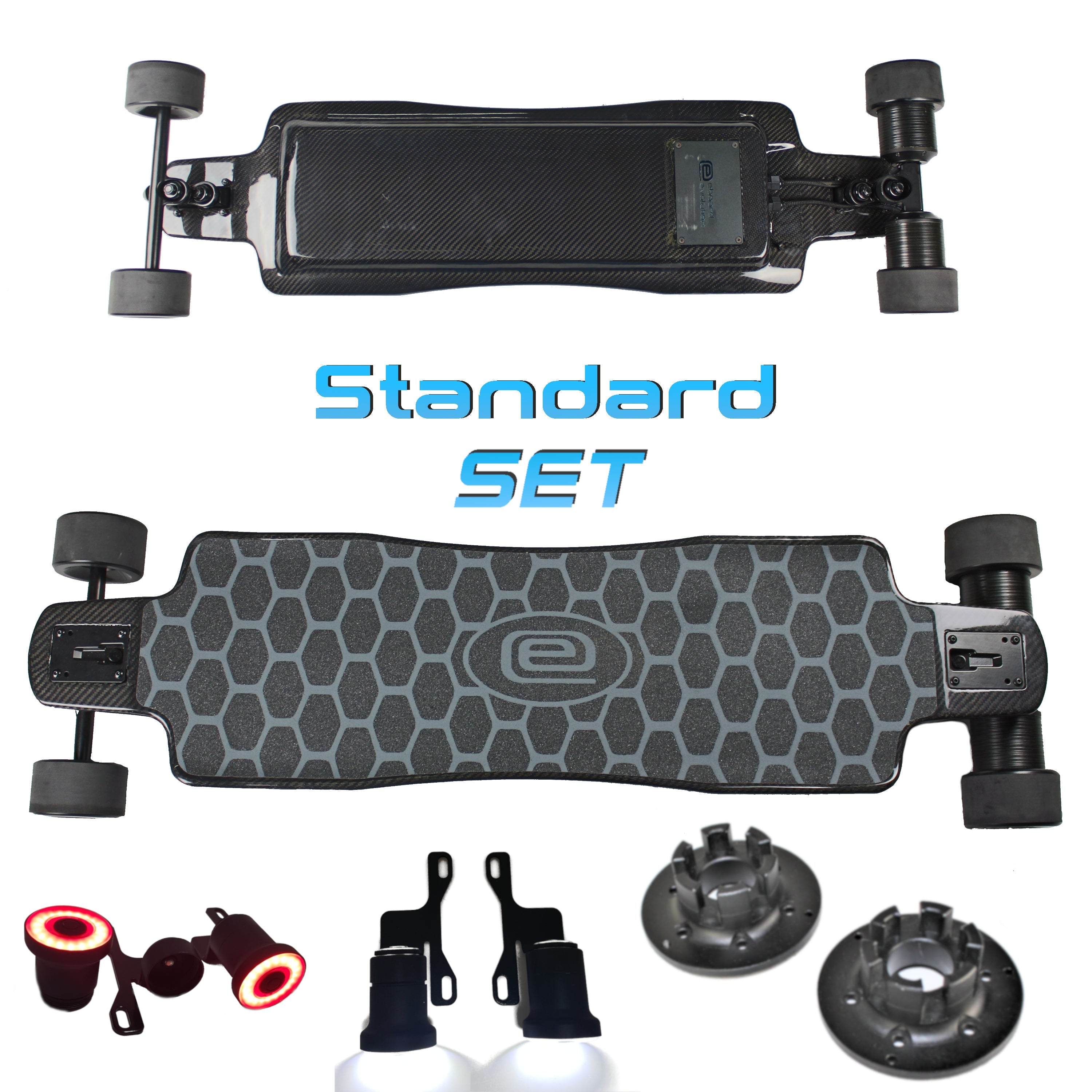CARBON EVONOSS | 2in1 Elektro-Longboard