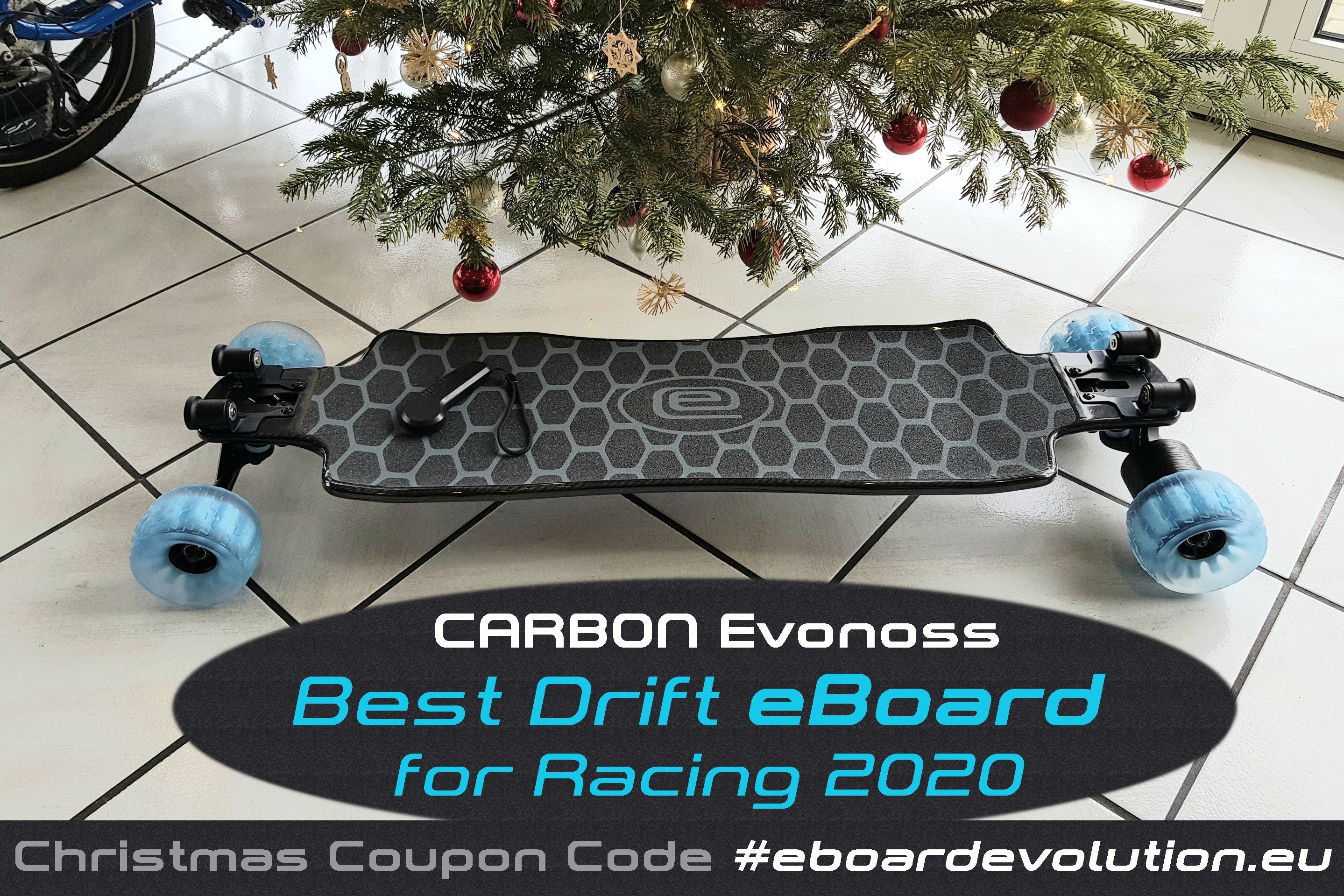 CARBON EVONOSS | 2in1 Elektro-Longboard