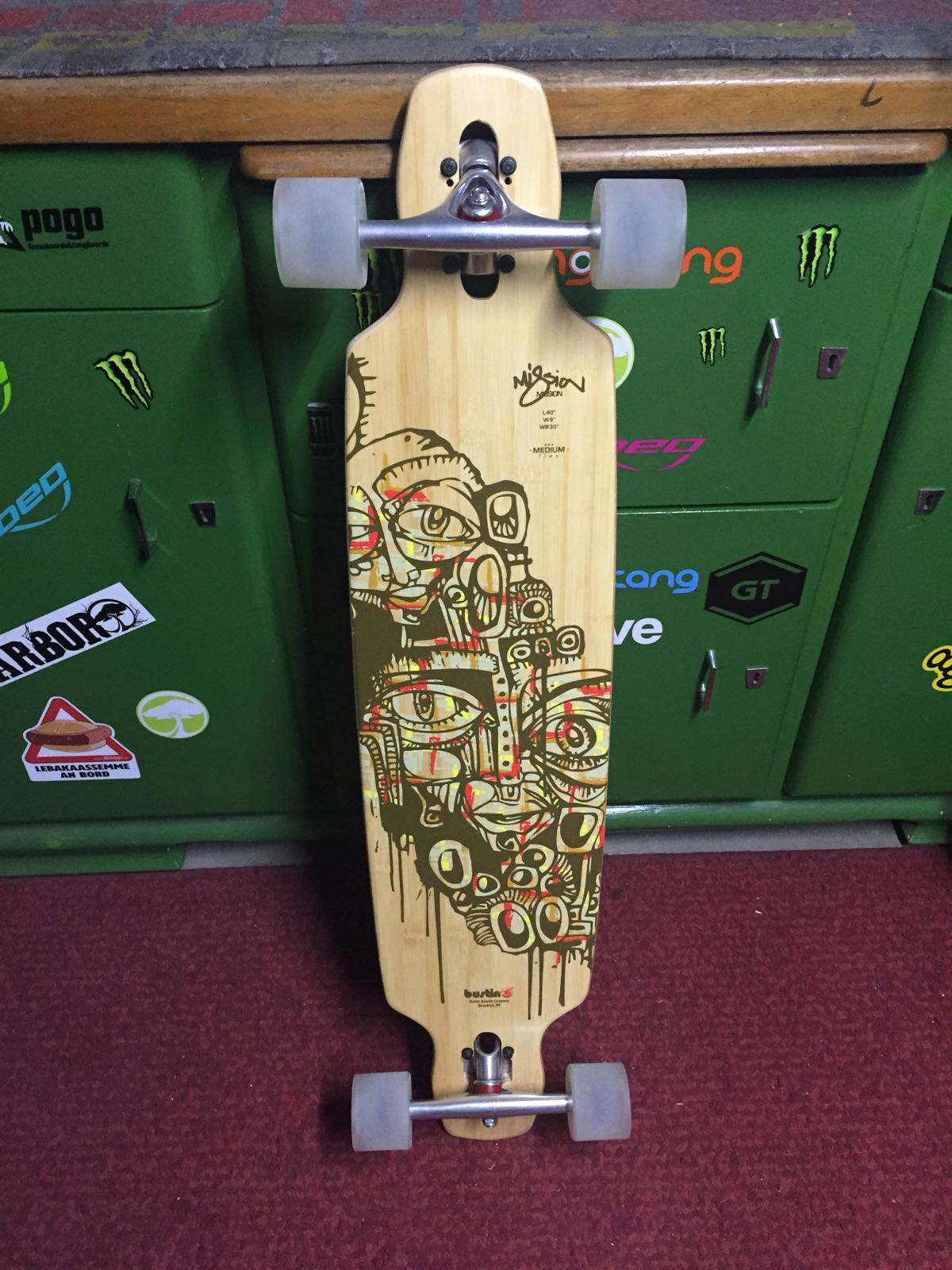 Bustin Mission Bamboo Deck - Deck - Deck / Eboardevolution.de