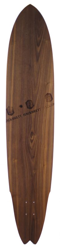 HACKBRETT Wasser - eSkateboard Flexy Bamboo Deck