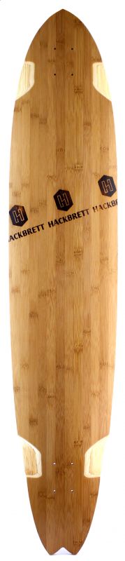 HACKBRETT Wasser - eSkateboard Flexy Bamboo Deck