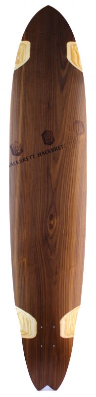 HACKBRETT Wasser - eSkateboard Flexy Bamboo Deck