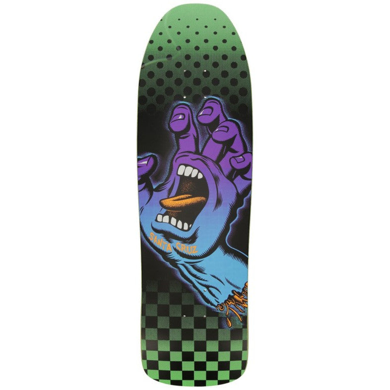 SANTA CRUZ Aura Hand - eSkateboard Deck with Kicktail
