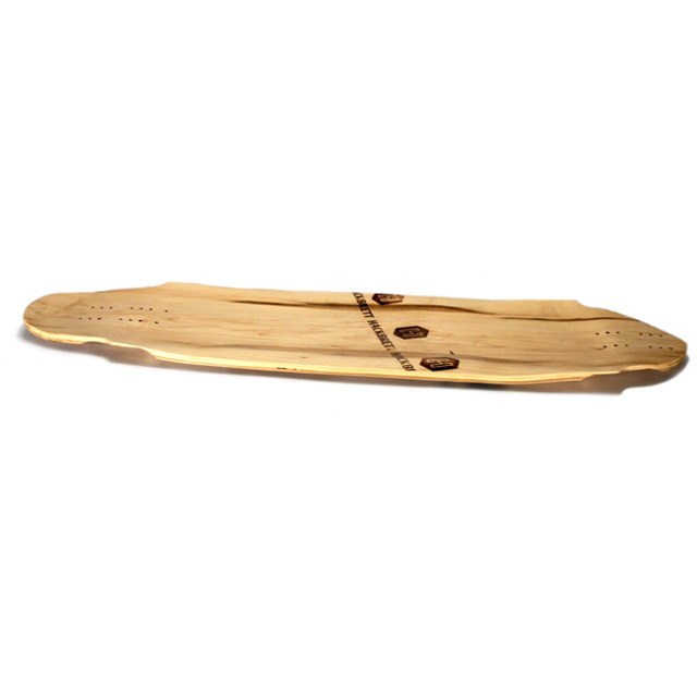HACKBRETT Das Schnelle - eSkateboard Concave Deck with Kicktail