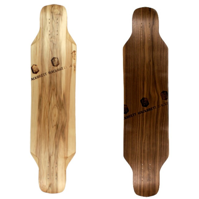 HACKBRETT Himmelreich - eSkateboard Concave Deck with Kicktail