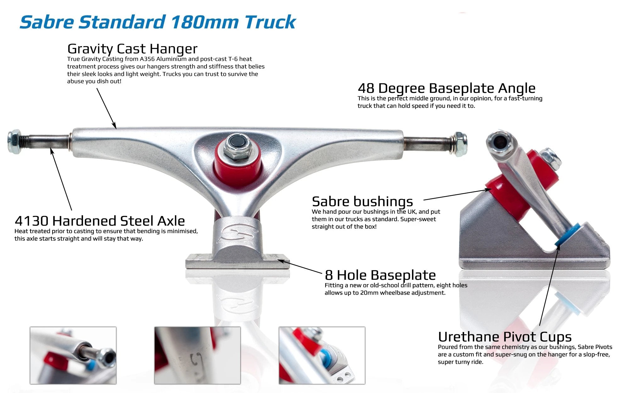 eSk8 Bushings - eBoard Lenkgummis (83A - 99A)