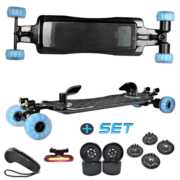 CARBON EVONOSS | 2in1 Elektro-Longboard