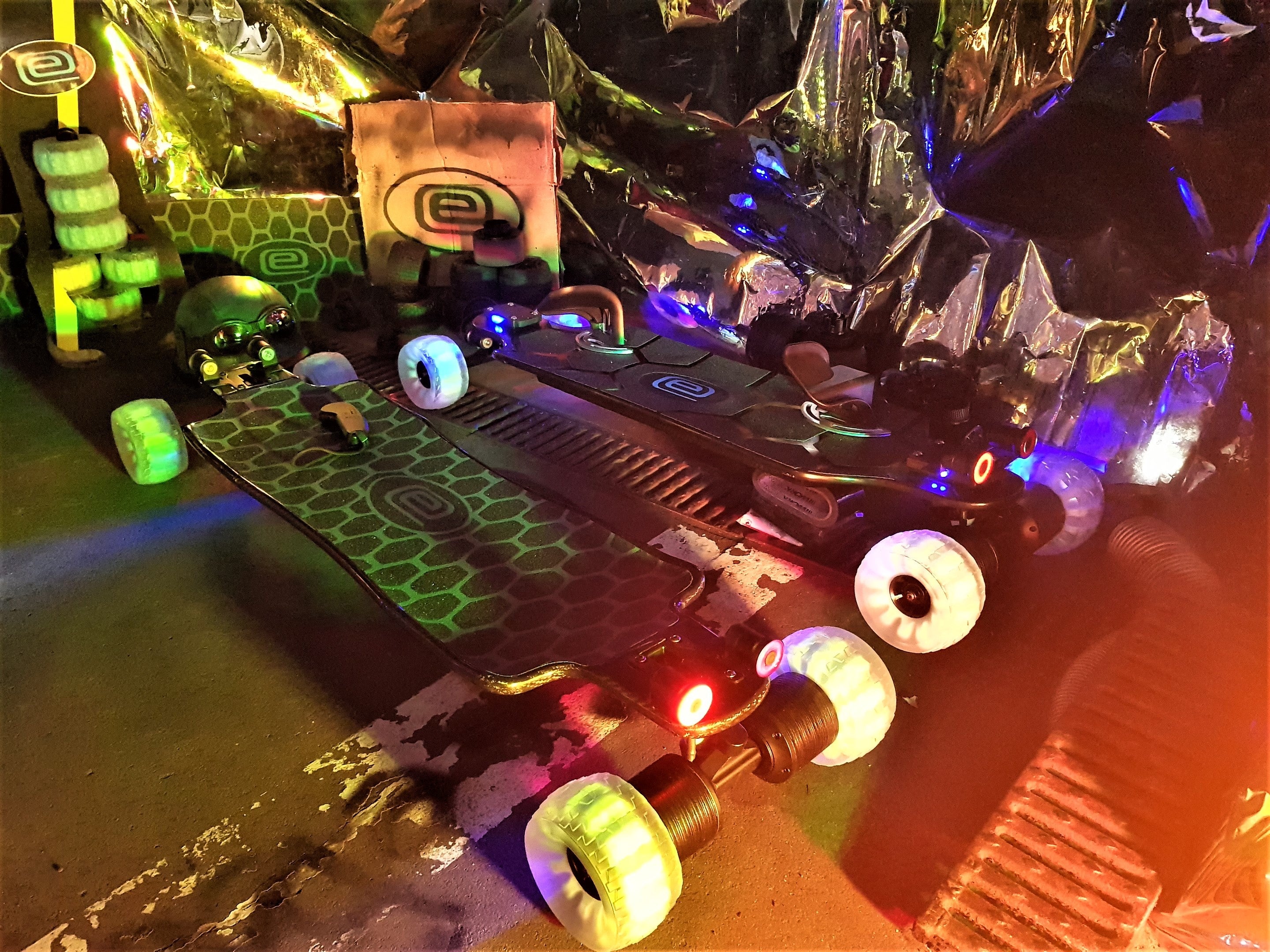 CARBON EVONOSS | 2in1 Elektro-Longboard