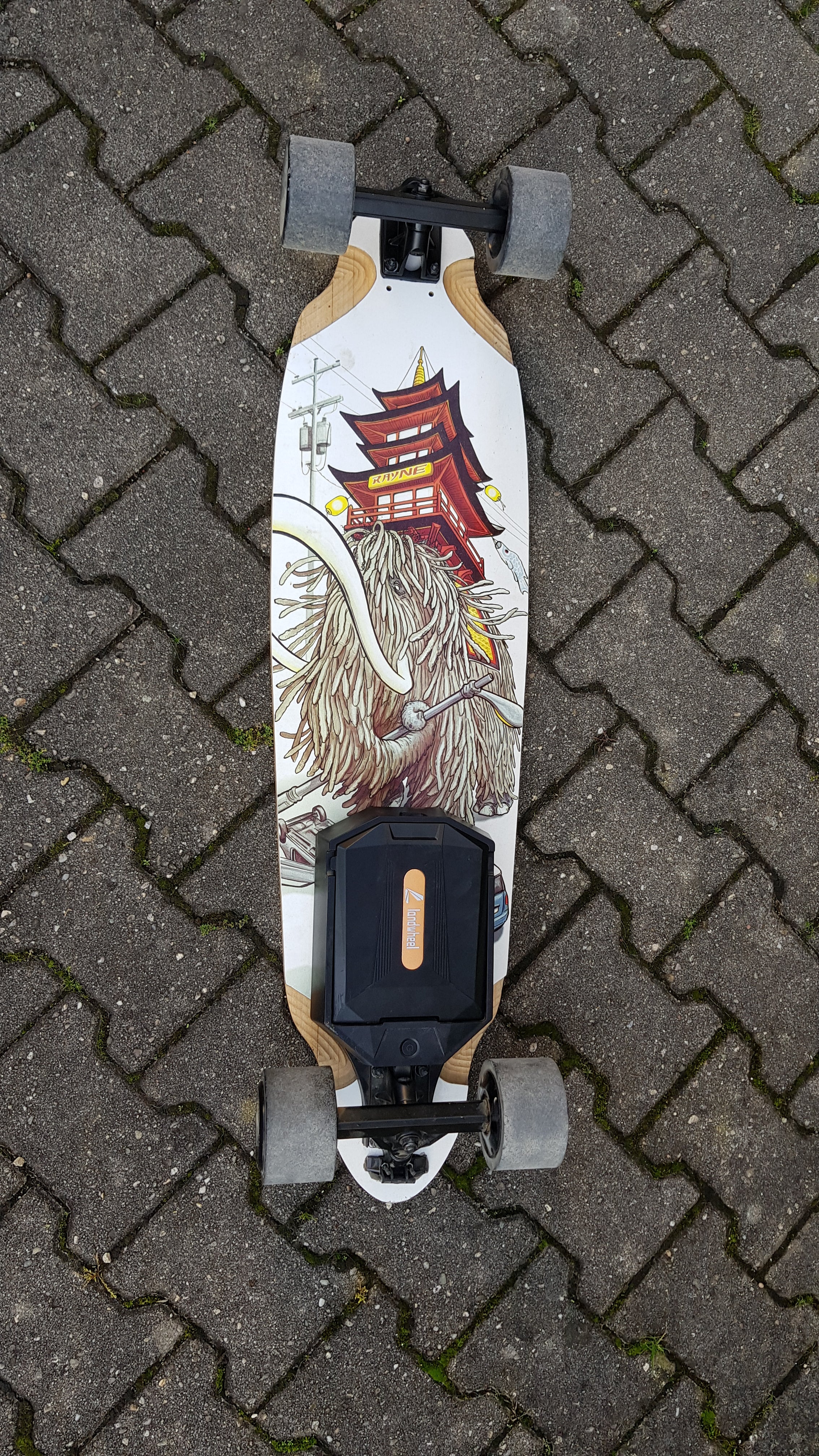 Landwheel V5 | eBoard Drive-Kit + 2 Akkupacks - gebraucht