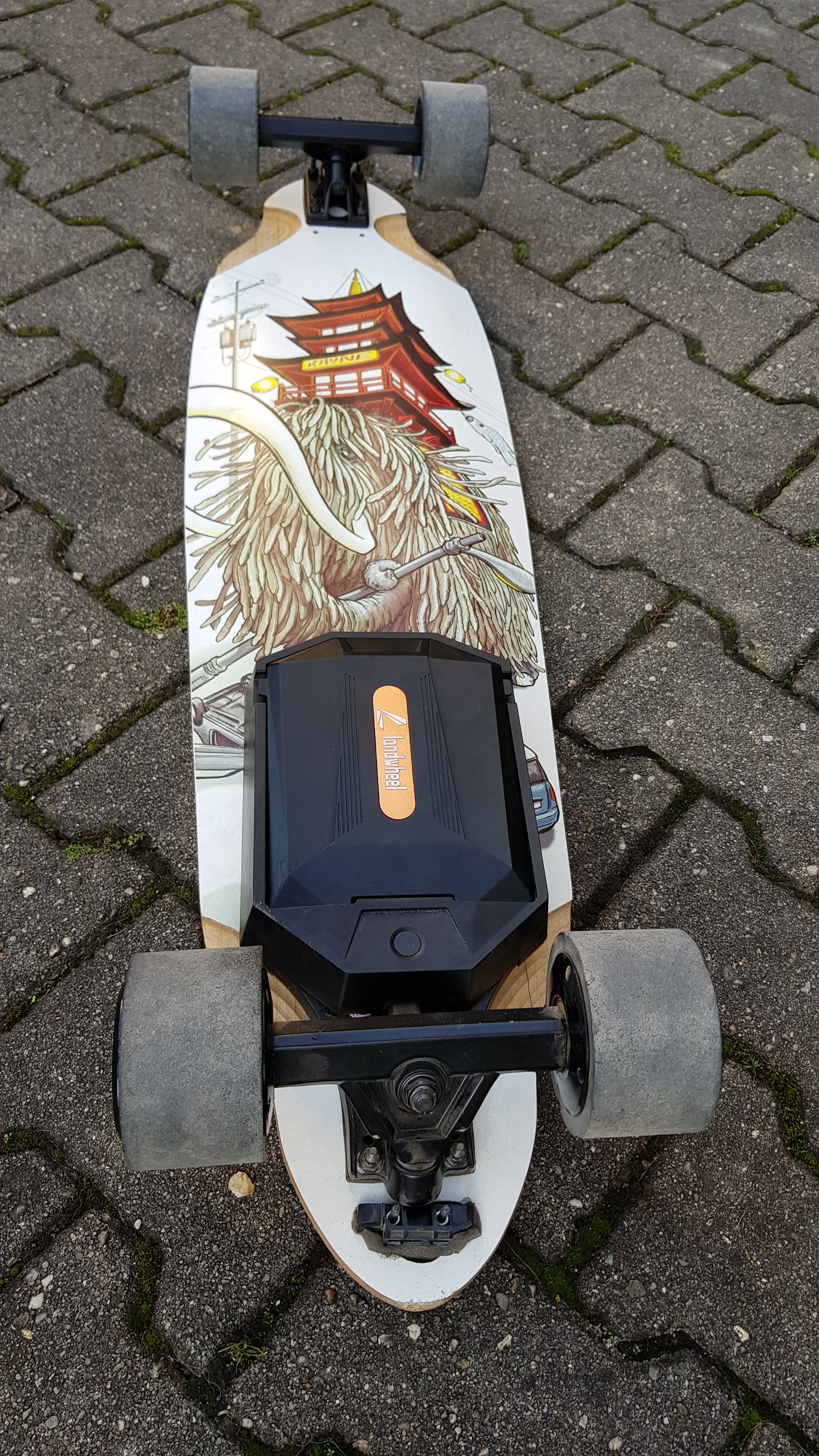 Landwheel V5 | eBoard Drive-Kit + 2 Akkupacks - gebraucht