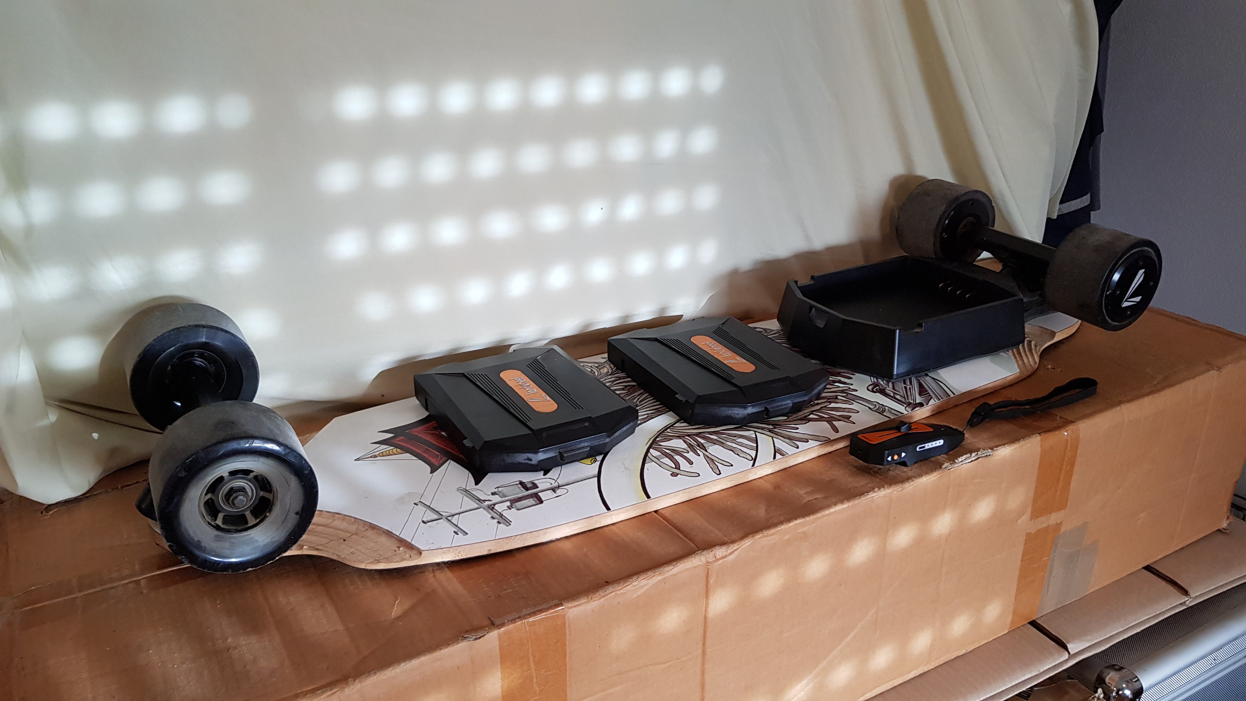 Landwheel V5 | eBoard Drive-Kit + 2 Akkupacks - gebraucht