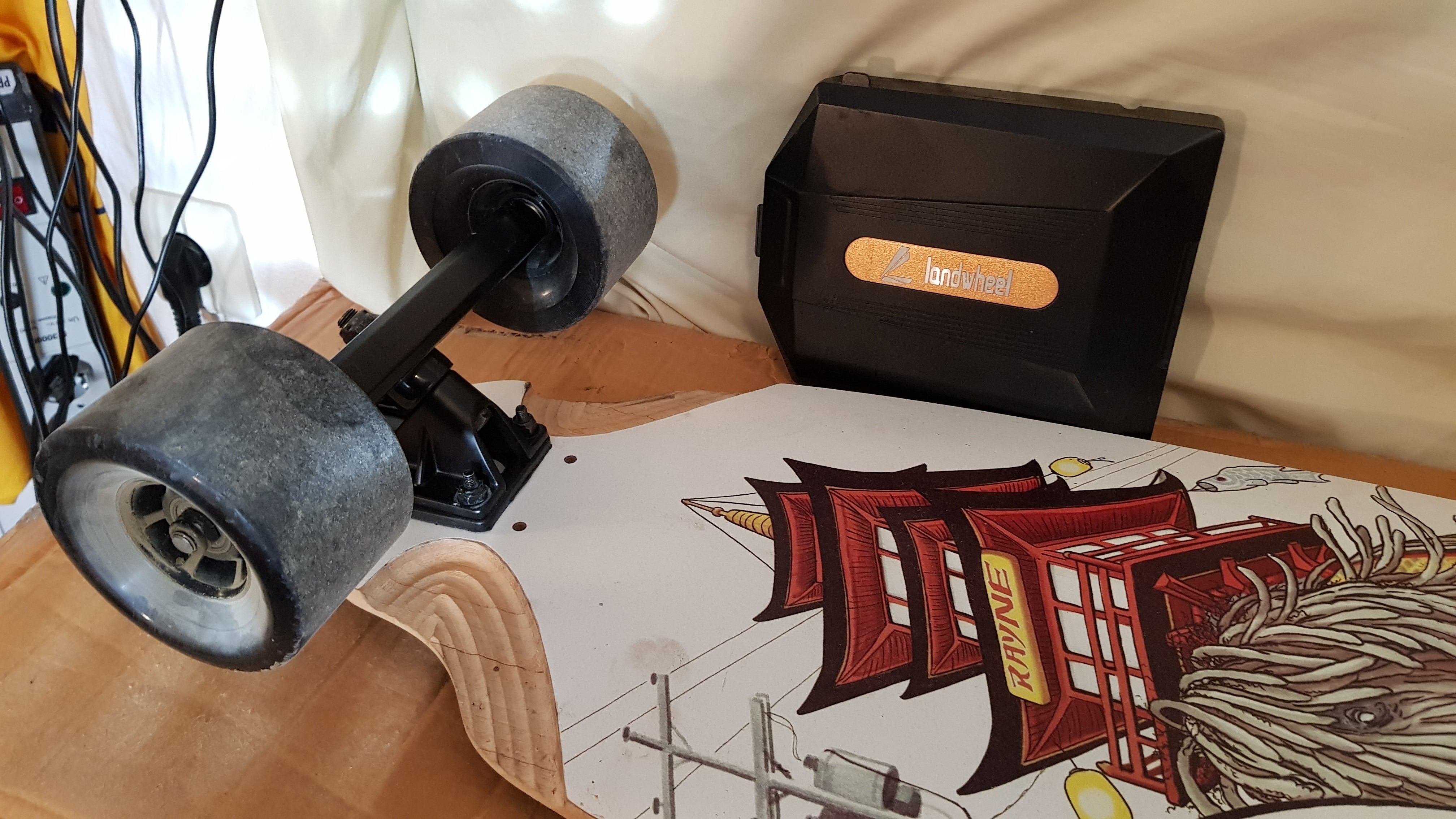 Landwheel V5 | eBoard Drive-Kit + 2 Akkupacks - gebraucht