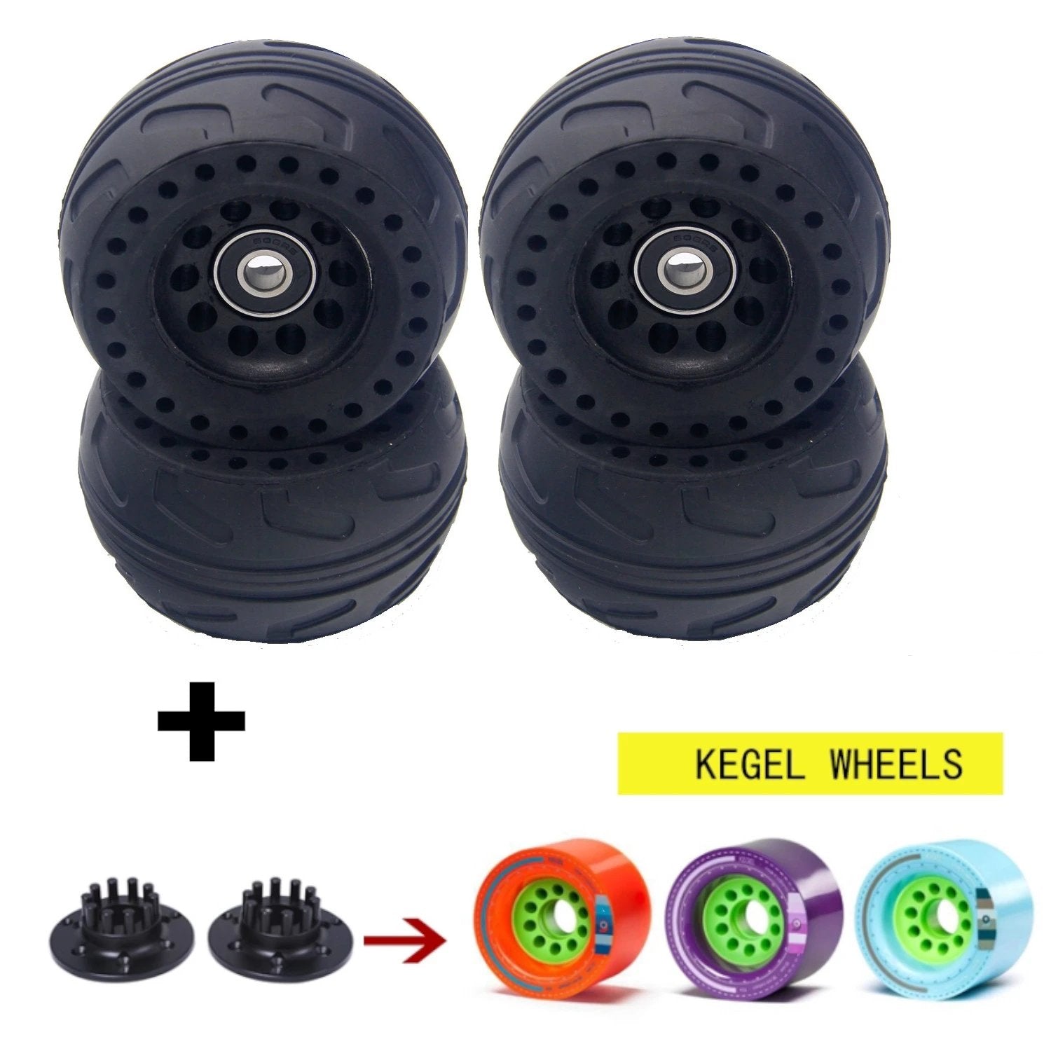 105mm Non-Slip Racing Wheels | eBoard Rollen