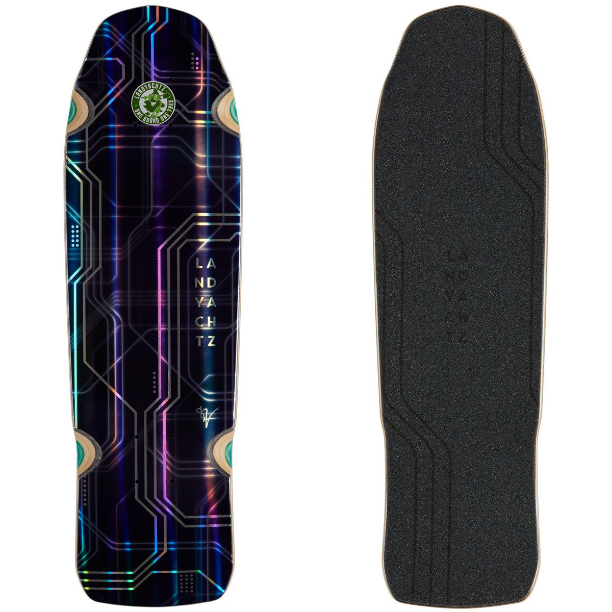 LANDYACHTZ Dinghy Cruiser - eSkateboard Deck with Kicktail