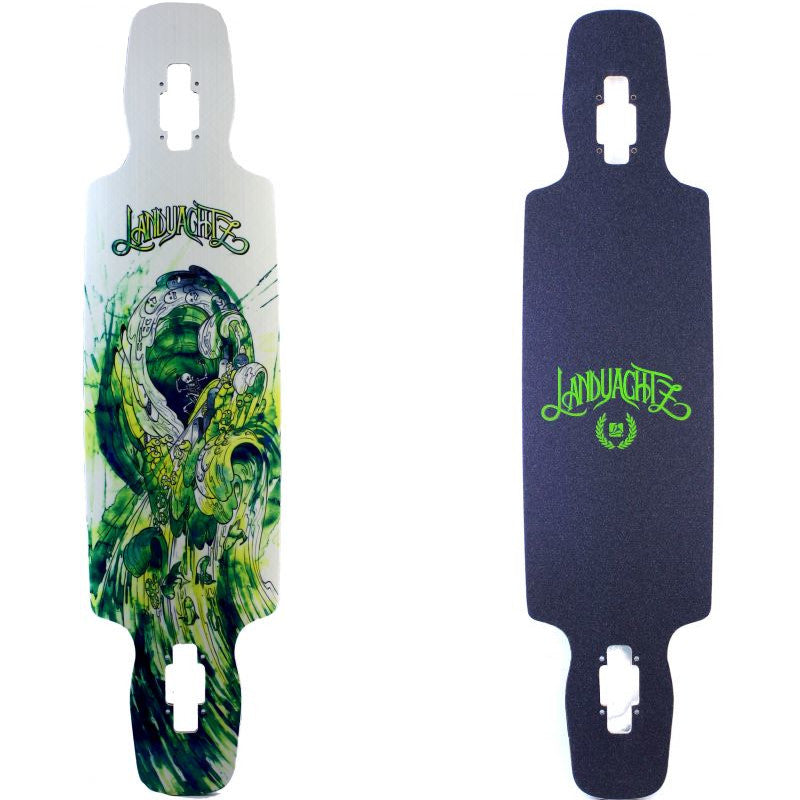 LANDYACHTZ Drop Carve - eSkateboard Deck with Kicktail