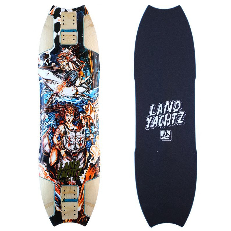 LANDYACHTZ Wolfshark - eSkateboard Concave Deck