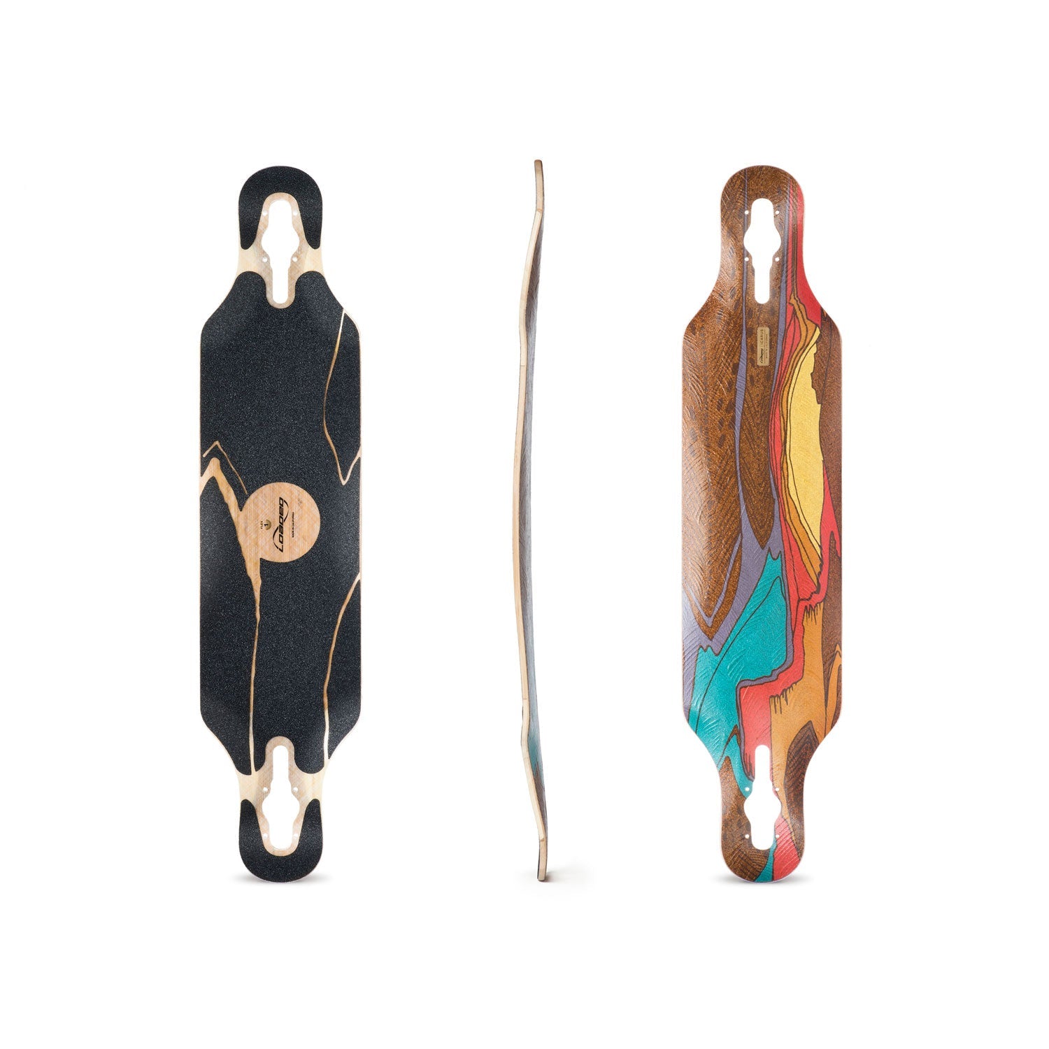 LOADED Icarus - eSkateboard Flexy Curved Deck