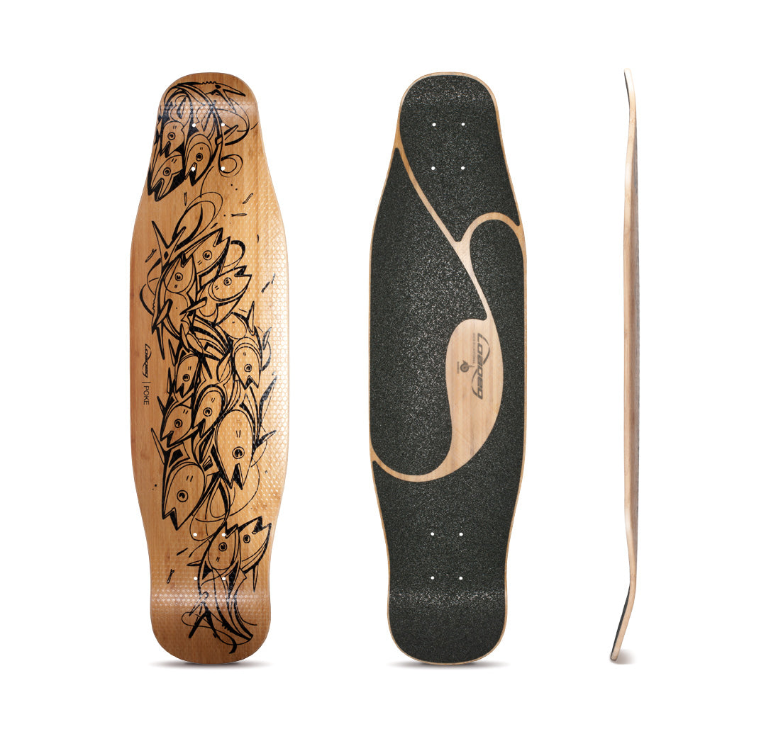 LOADED Poke Mini - eSkateboard Deck with Kicktail